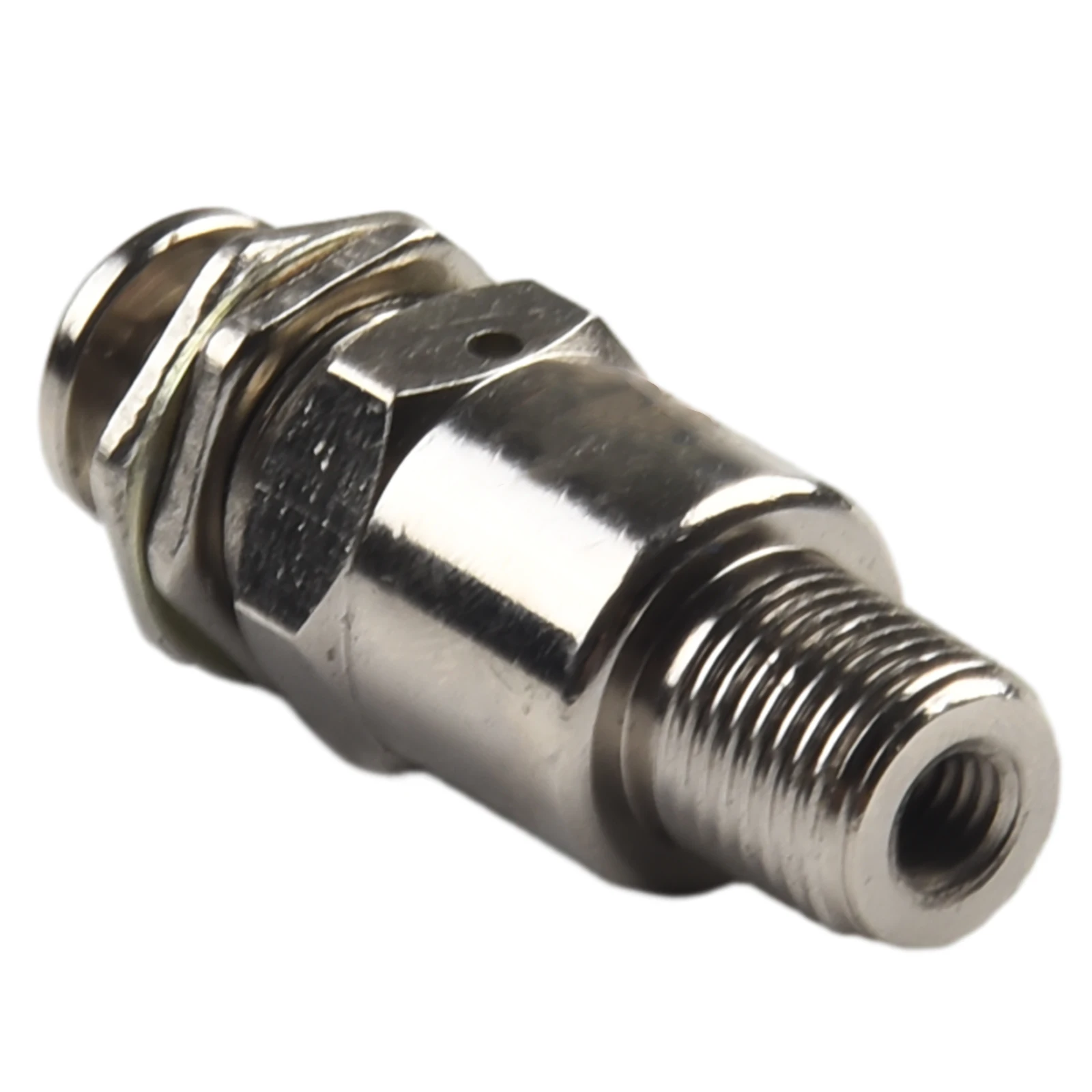 1 szt. Zawór pneumatyczny 2-pozycyjny 3-drogowy 2,4 mm 3 porty 5 Hz metalowy srebrny TAC-3P do całkowitego kontroli ciśnienia powietrza