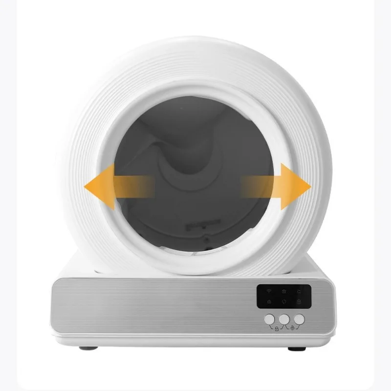 Oversized Cat Toilet Smart Anti-splash Cat Litter Box Automatic Cleaning Totally Closed Cats Bedpans Sturdy Durable Pet Products