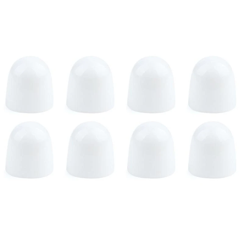 

652F 8Pcs Toilet Screw Bolt Cover Replacement Universal Plastic Toilet Bolt Covers for Home Bathroom Accessories Enduring