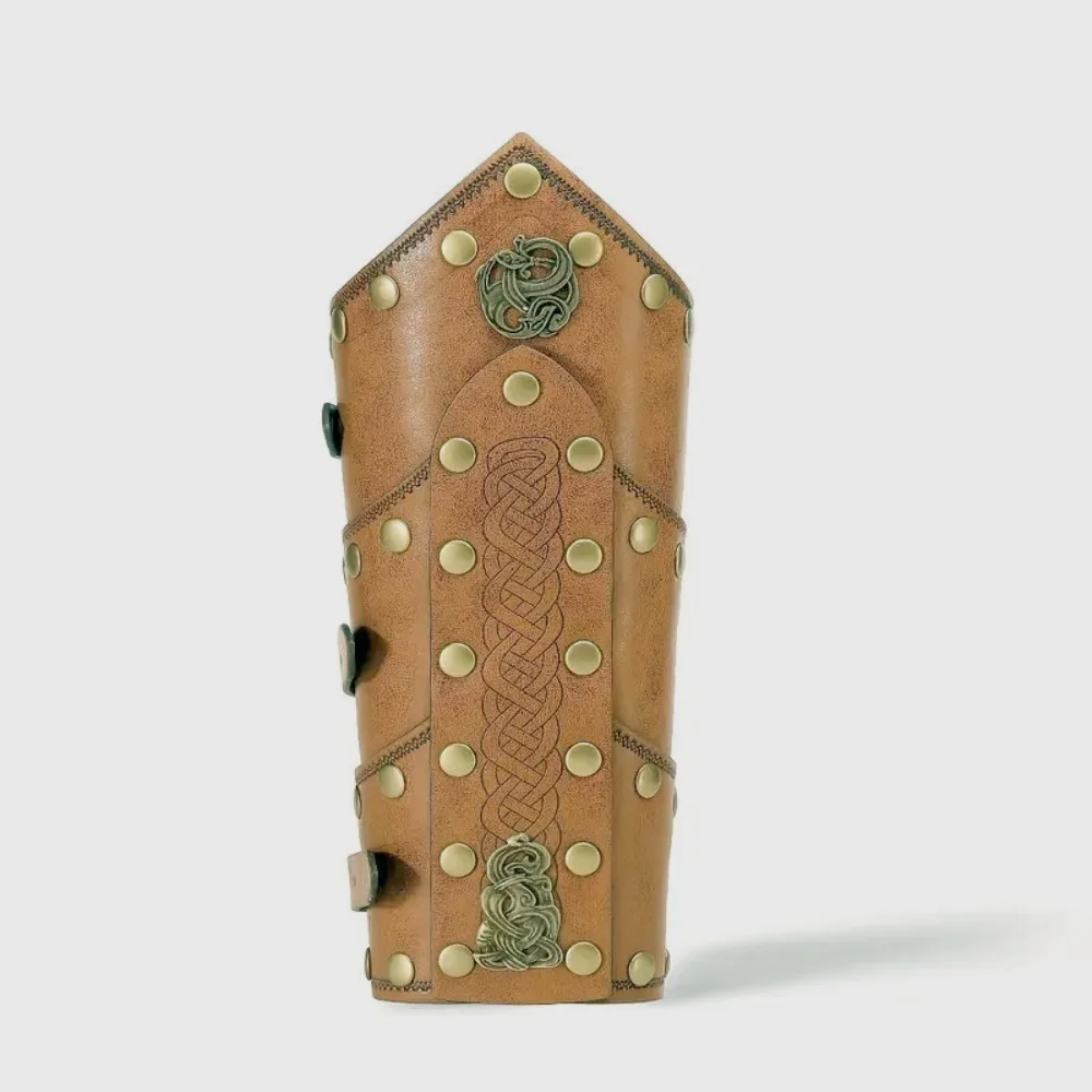 Accesorios de cosplay para juegos de rol LARP: nuevas brazaletes de armadura vikinga medieval renacentista, accesorios de cosplay