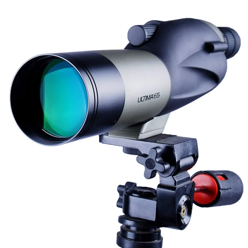 18-55x65B Bird Watching Floating Angled Spotting Scope Monocular Telescope BAK-4 Prism Fully Multi-Coated Lenses 6m Close Focus