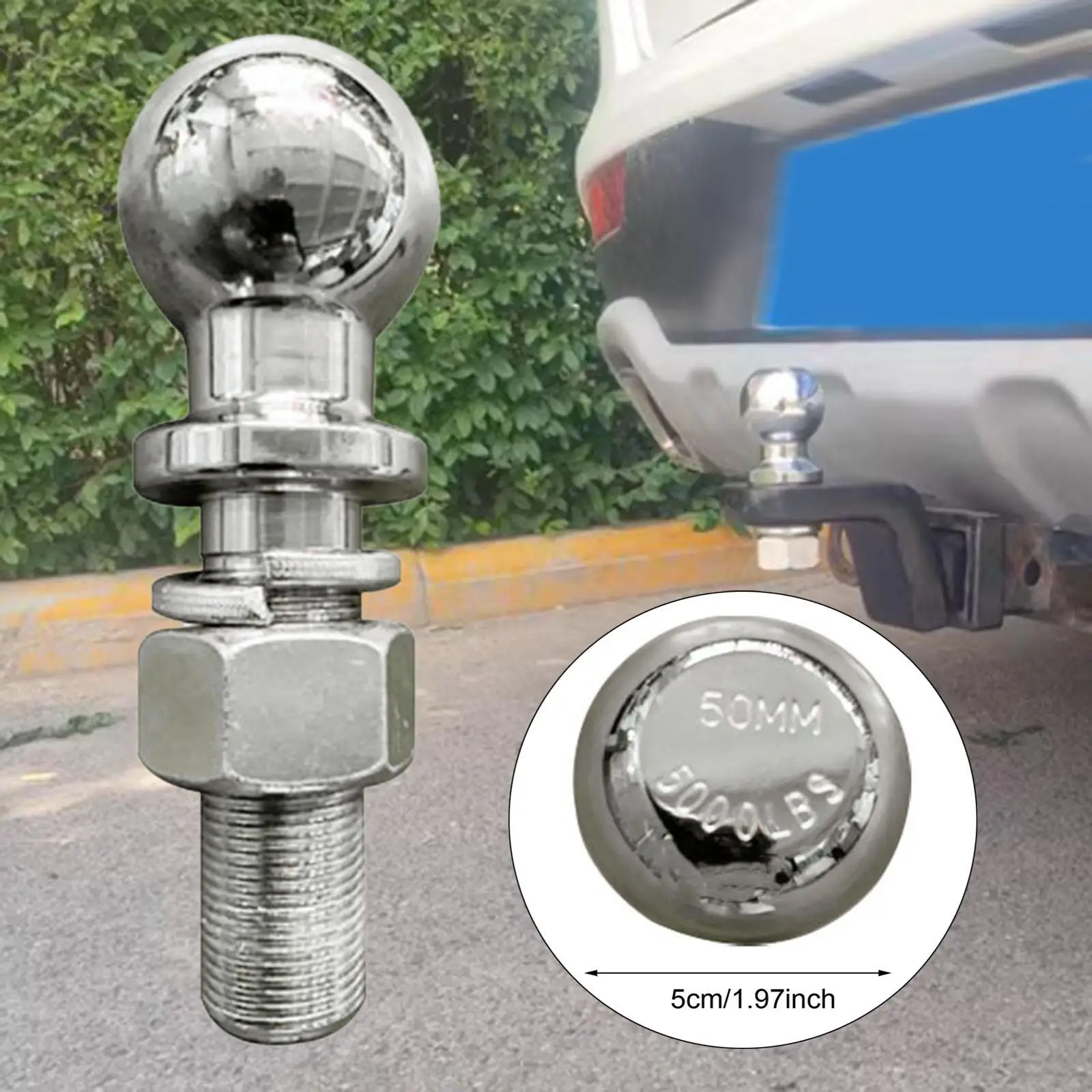 Generic Trailer Hitch Ball 1