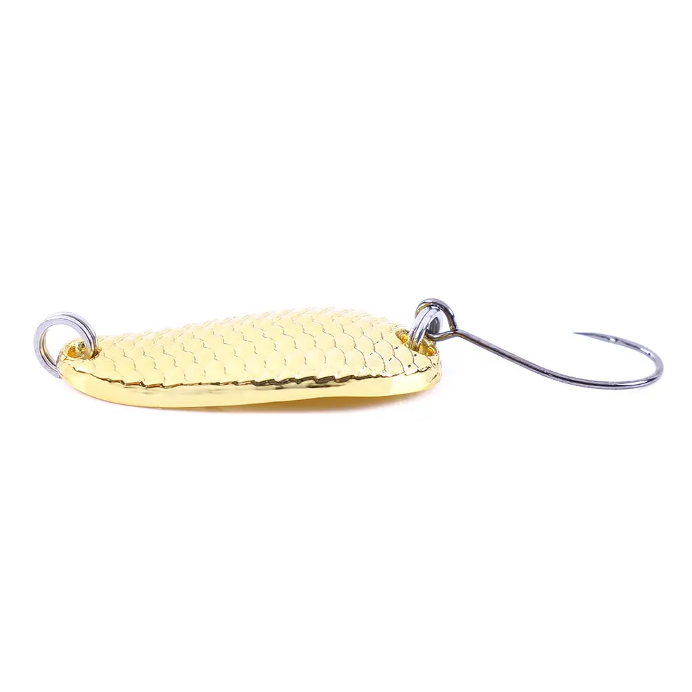 Cucharillas metálicas giratorias – Mini señuelos para trucha y perca - imagen 4