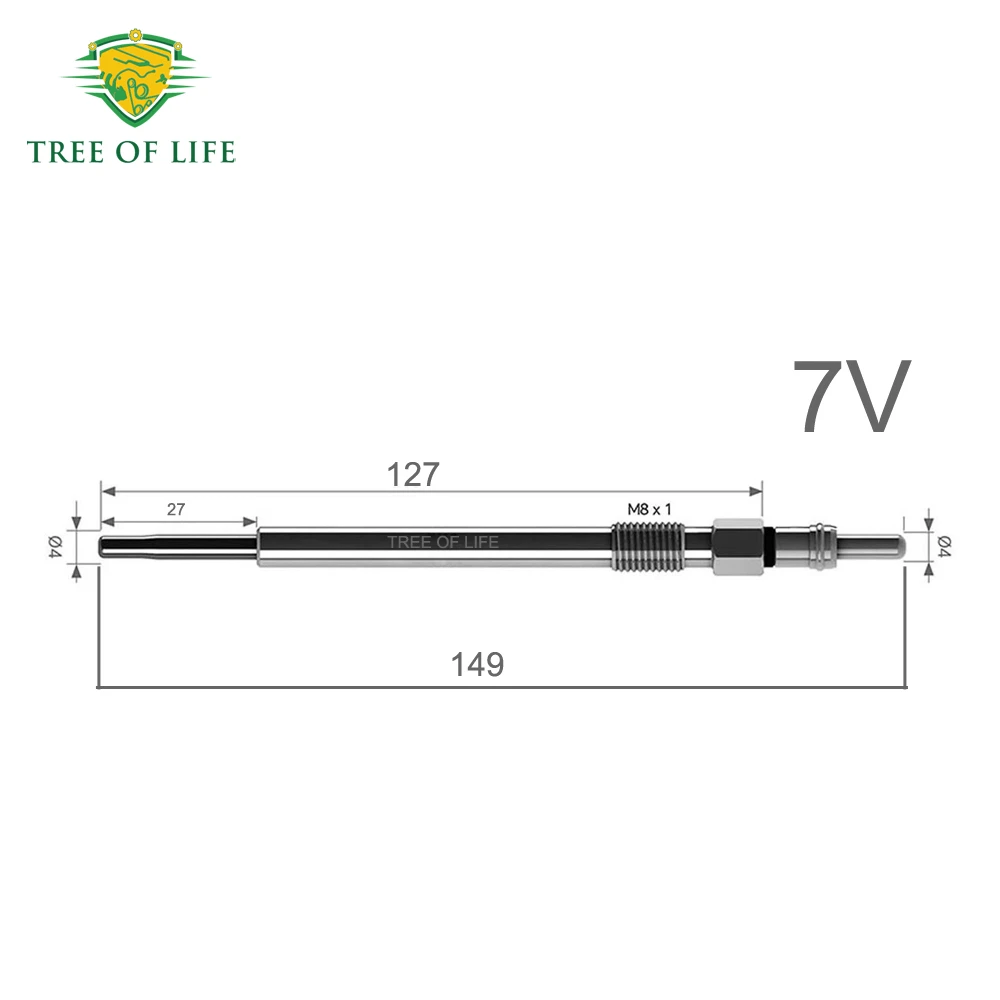 4/6X جديد سخان توهج المقابس 7V لمرسيدس A B C E S G M R GLK Class Sprinter Vito W447 A0011596601 A0011595701 062900112304