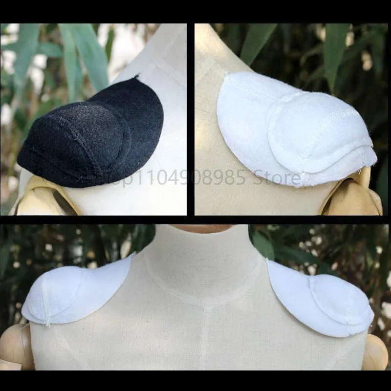 

1 Pair Soft Shoulder Padding Encryption High Shoulder Pads For Blazer Suit Coat Decor Shoulder Cushion DIY Sewing Accessories