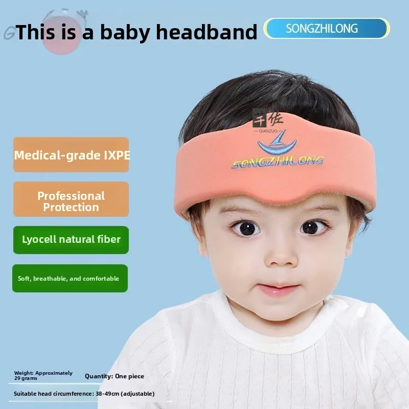Baby Head Protection Pad Breathable Anti-Fall Walking Aid Infant Head Gear Collision Prevention Step-by-Step Learning Aid