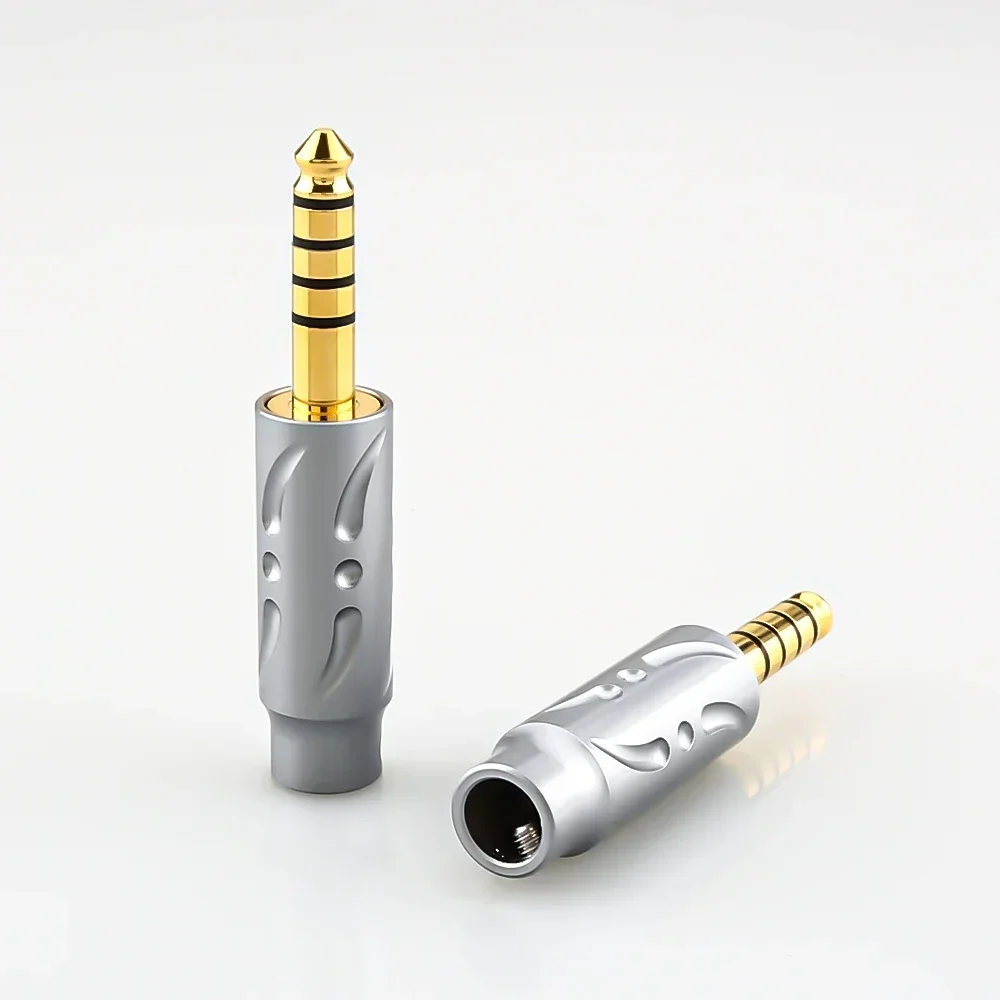 

Viborg VH303G VH302R High Grade 3.5mm Stereo Plug 4.4MM Balanced Audio Plug HIFI Gold /Rhodium Plated Connector
