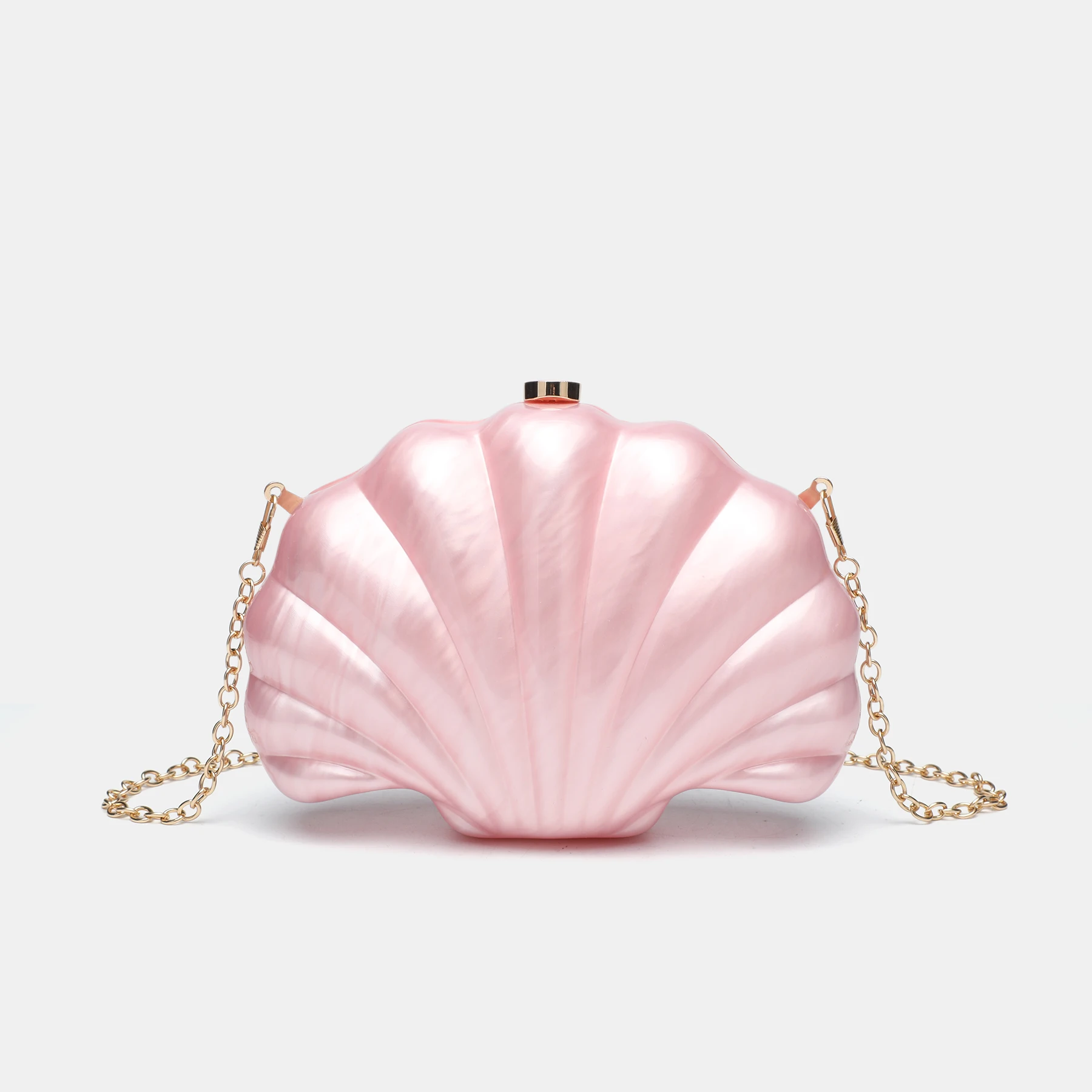 

2025, акриловая вечерняя сумка в форме гребешка для женщин, жемчужная модная розовая сумка для покупок, свадебной вечеринки