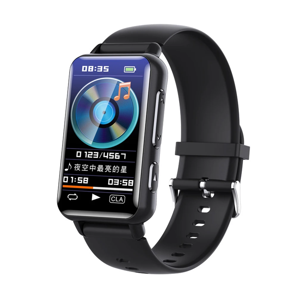 مسجل صوت رقمي متعدد اللغات مسجل صوت منشط مع سماعة رأس HD MP3 سوار مسجل صوت لاجتماعات المحاضرات