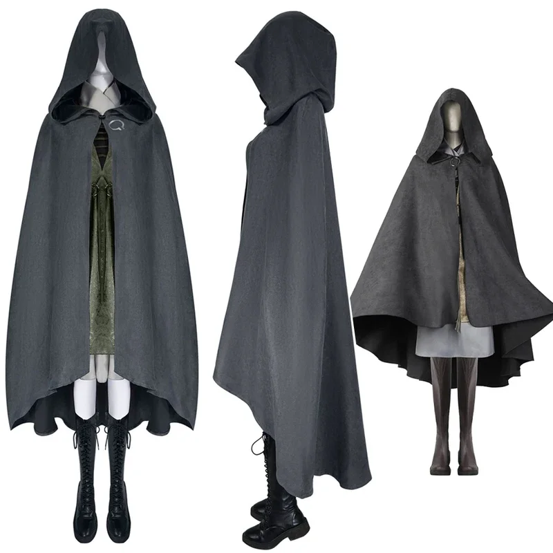 

FC6Game Journey Begaining Melina Cosplay Costume Anime Suit Witch Melina Black Robe Complete Outfit Halloween Carnival Cost @ FC