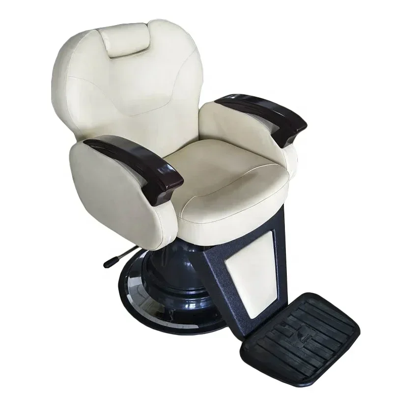 Furniture Set Barber Chairs Heavy Salon Equipment White Barber Chair For Barber Shop