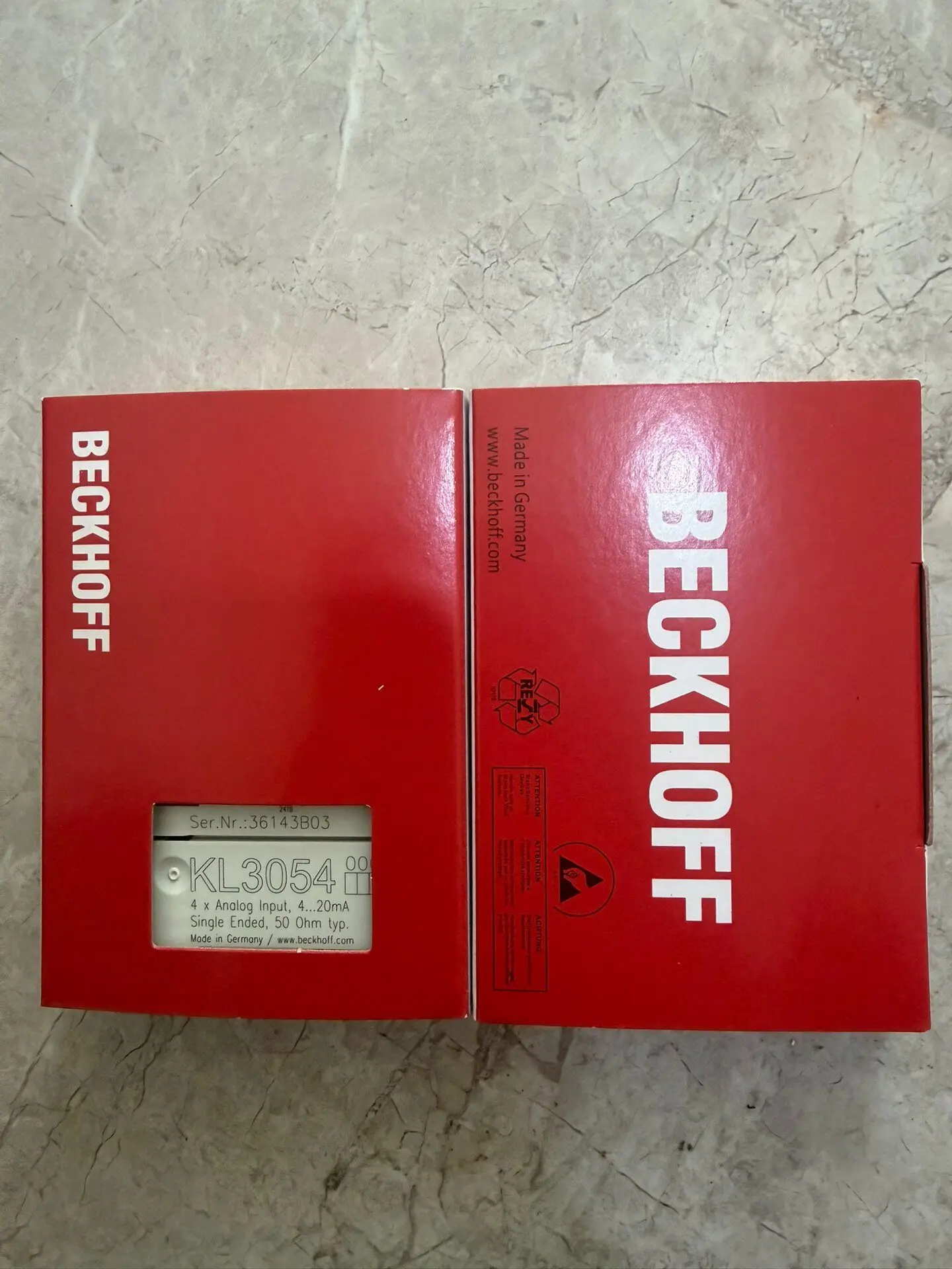 Beckhoff module KL3054 spot genuine 4-way analog input 0-20mA