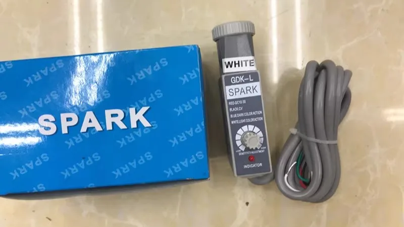 SPARK GDK-L, White light photoelectric switch packaging mechanical color code sensor