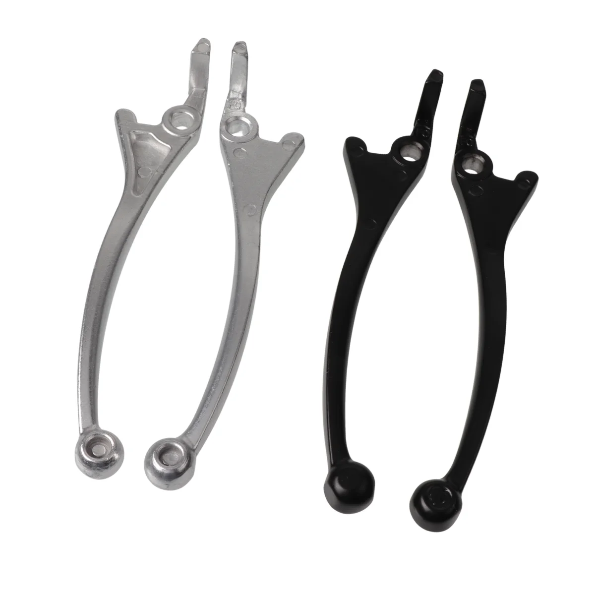 173mm Aluminum Durable Universal Motorcycle Brake Clutch Levers Left/Right Handle Disc Brake Modification Parts for GY6 Scooter