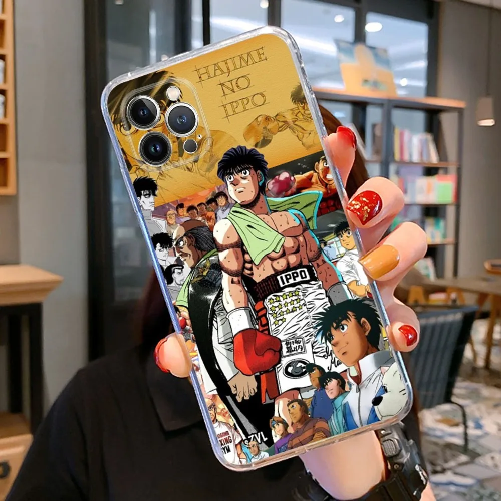 Hajime no Ippo Phone Case For iPhone 15 14 11 12 13 Mini Pro XS Max Cover 6 7 8 Plus X XR SE 2020 Funda Shell