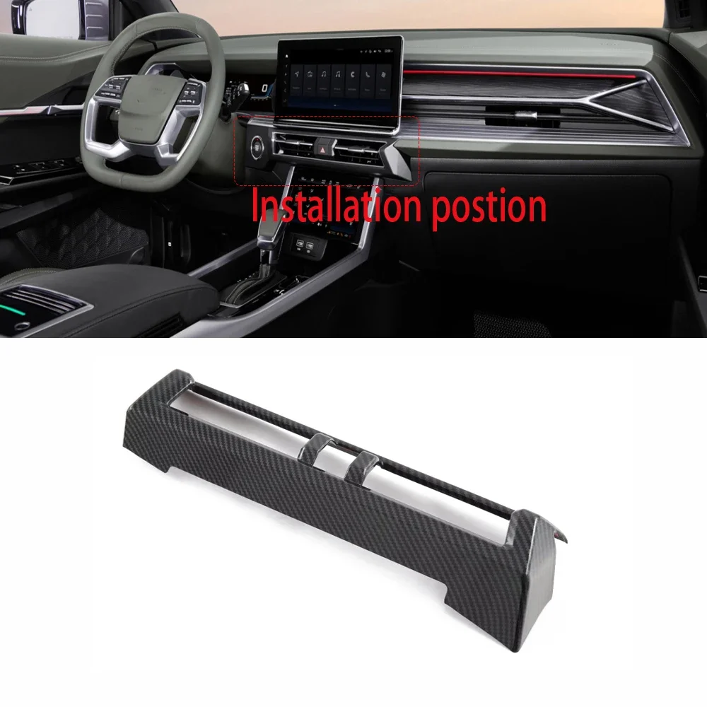 For Ssangyong Torres 2022 2023 2024 Interior Window Switch Panel Rear Air Condition Cover Trim Inner Door Bowl Frame accessories