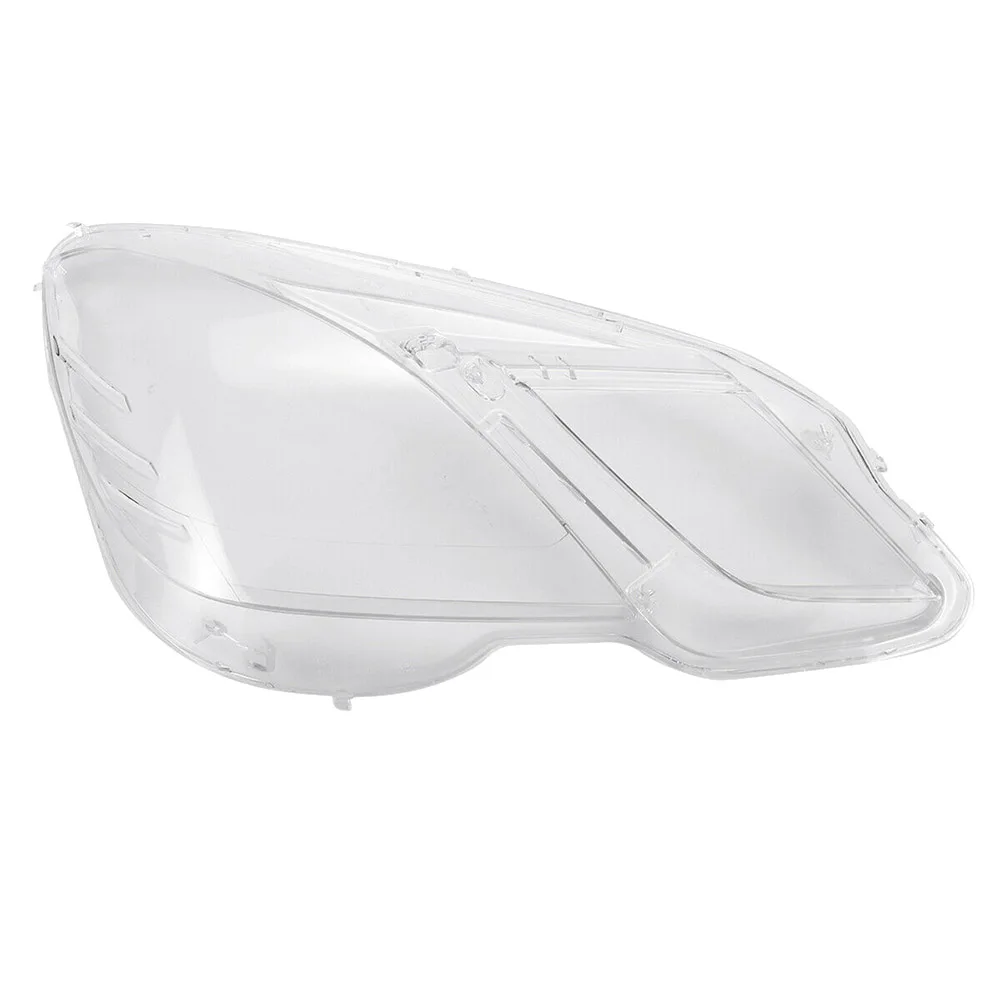 Right Side for Mercedes-Benz E Class W212 2009-2012 E300 E350 E500 E63 Headlight Lens Cover Head Light Shade Shell Cover