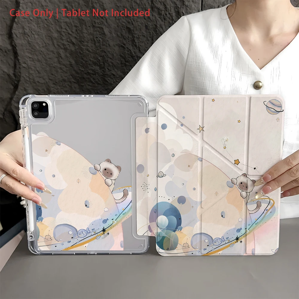 

Case for Samsung pad,Foldable Tablet Case Compatible with Samsung For Galaxy Tab S7/S8/S9