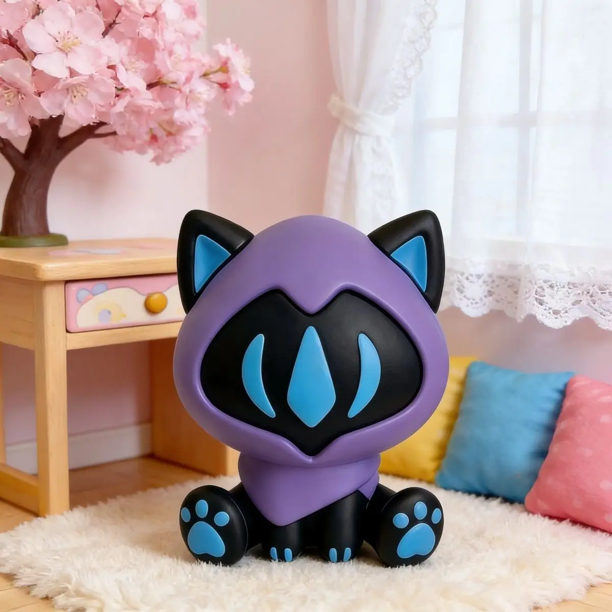 7cm Anime VALORANT Omen  Figure Figure Kawaii Figurine PVC Adult Collection Model Ornament Statue Birthday Gift view 2