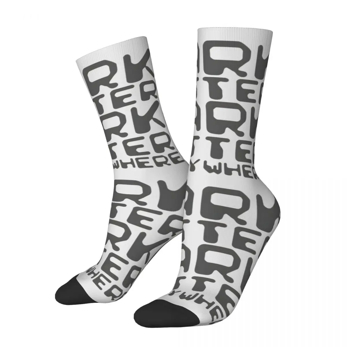 Vintage Dark Matter Men's compression Socks Unisex Pearl Jam Harajuku Seamless Printed Novelty Crew Sock