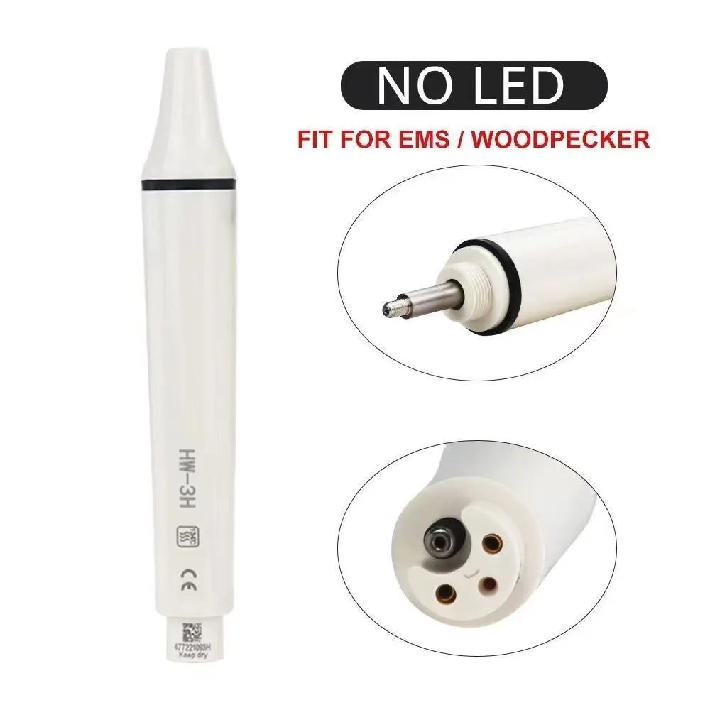 Dental Ultrasonic Piezo Scaler Handpiece HW-3H No Led Fit EMS Woodpecker Detachable Scaler Handpiece Dental Instruments