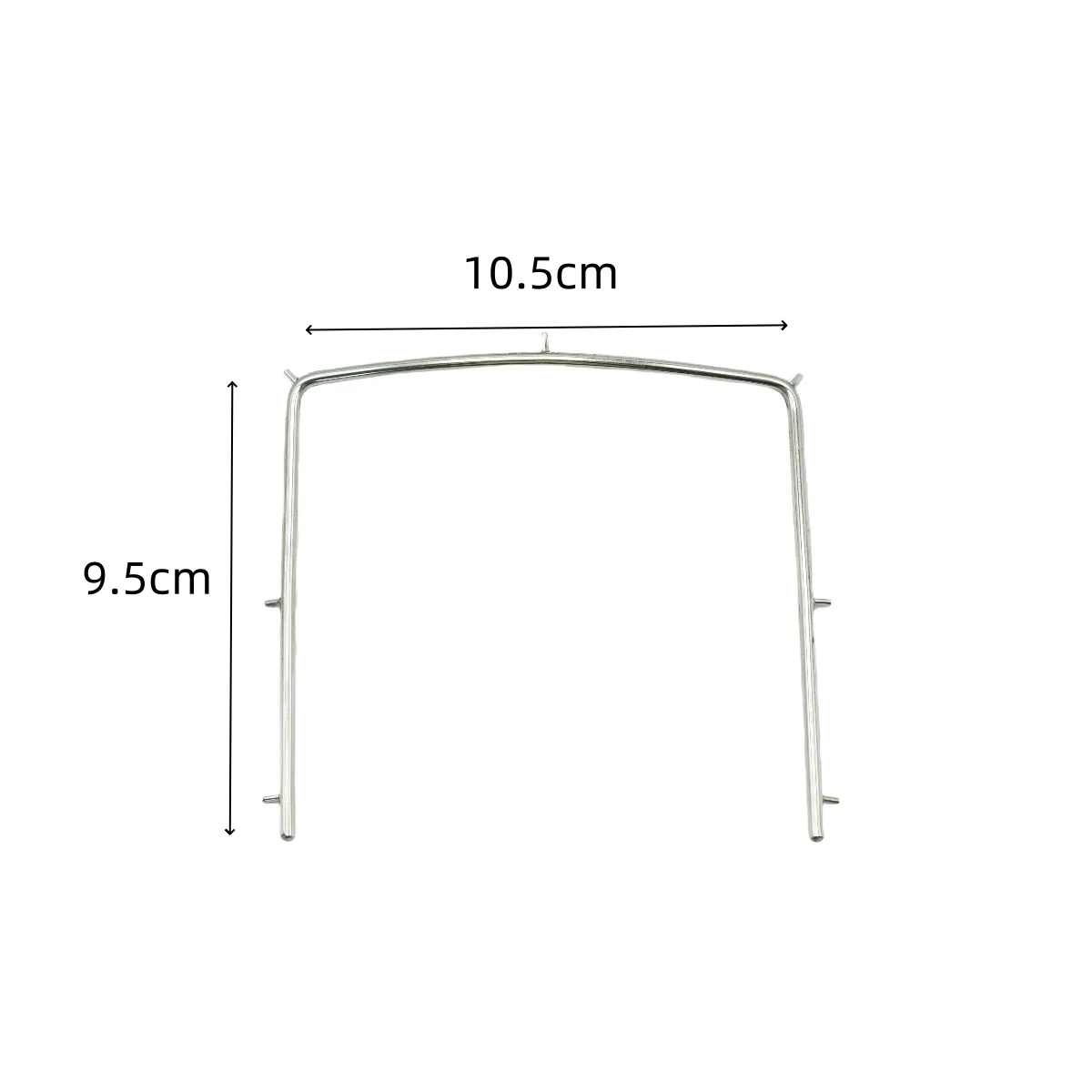 ‌1pc Stainless Steel Rubber Dam Frame Dental Autoclavable Instrument 10.5x9.5cm for Dentist Clinic Endodontic Treatment Tools