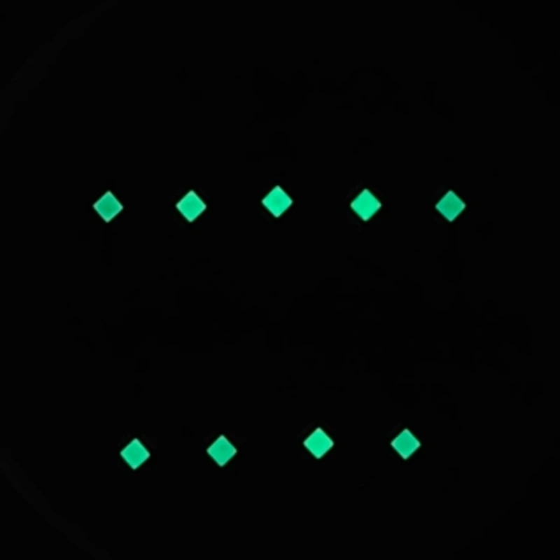 ساعة GMT مضيئة ، أسود ، أزرق ، أخضر ، أحمر ، برتقالي ، ذهبي ، ذهبي وردي ، أيدي ، حركة NH34 ، مناسب #2