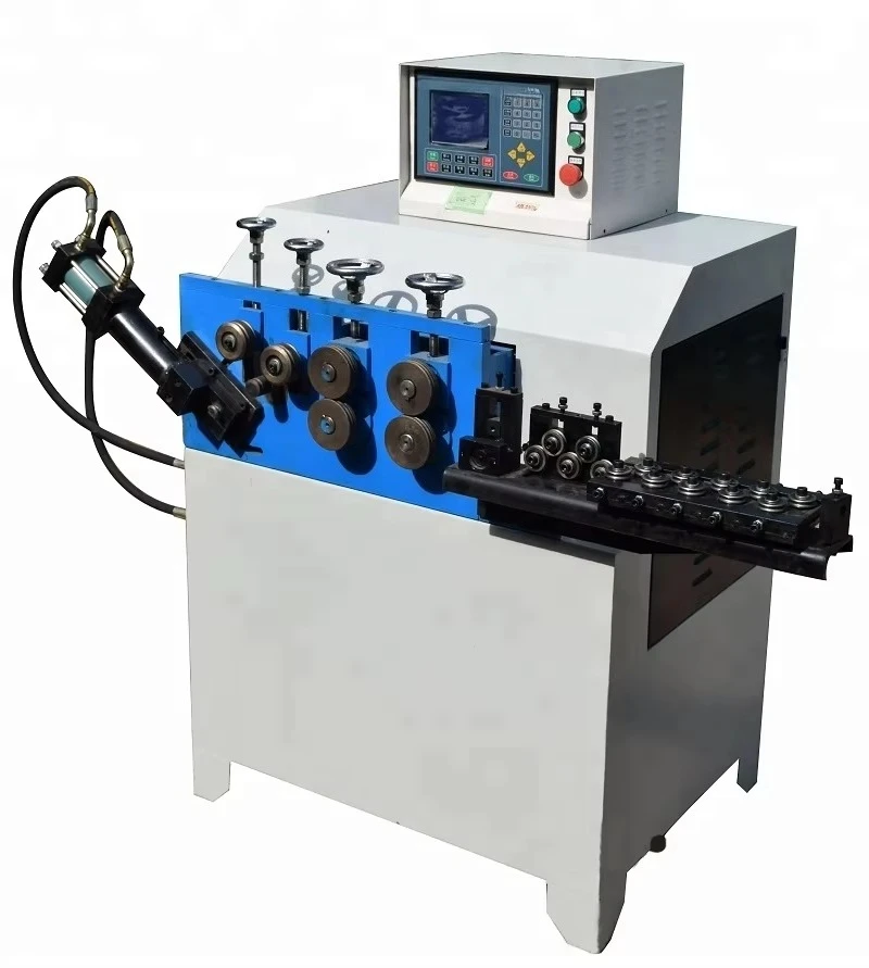 Factory Mass Production Ring Making Machine CNC Hydraulic Straightening Coiling Wire Processing Machine