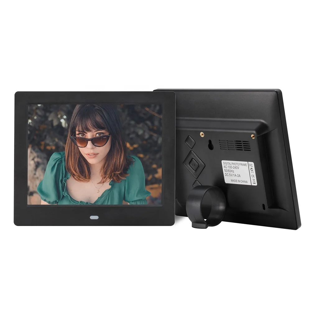 Acrylic Advertising LCD Display Picture Video Player 8 Inch Digital Photo Frame Suitable for Indoor Shop