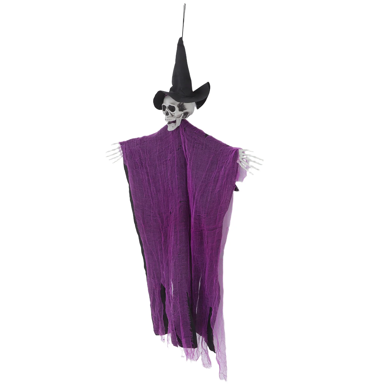 

1pcs Halloween Hanging Ghost Decoration Adjustable Pose Spooky Indoor Outdoor Party Yard Porch Garden Patio Decor