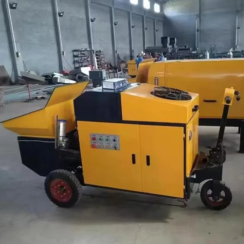 High Quality Concrete Screw Pump Concrete Pump Price Portable Concrete Pump Good Price view 2