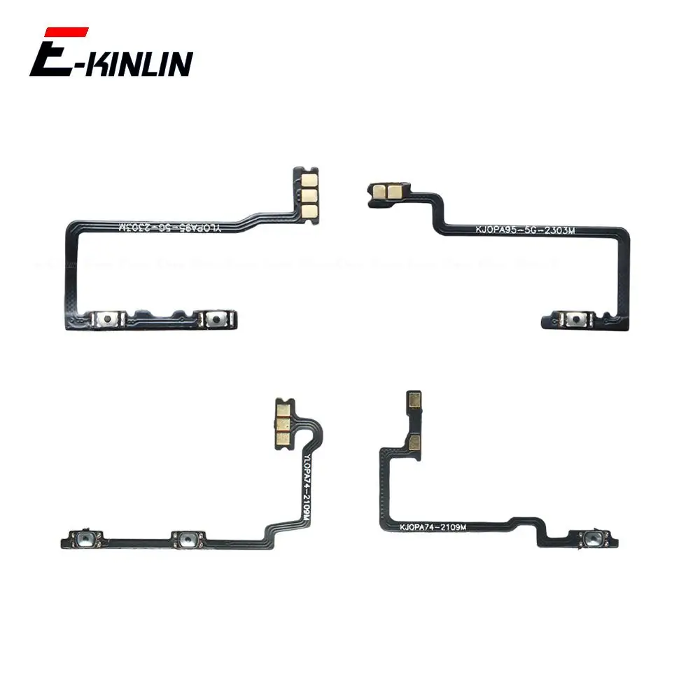 

Switch Power ON OFF Key Mute Silent Volume Button Ribbon Flex Cable For OPPO A94 A95 A96 A97 4G 5G Replacement Parts