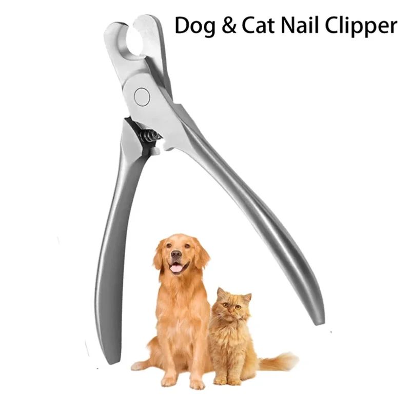 Professional Pet Nail Clipper Sharp Safety Grooming Toe Trimmer Duty Dog Nail Cutter Nail File Stainless Steel Pet Nail Clippers
