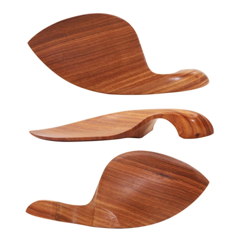

AD45 3Pcs 4/4 Violin Kit Full Size Violin Accessories Rosewood Violin Peg Tailpiece Chin Rest End Pin (4/4)