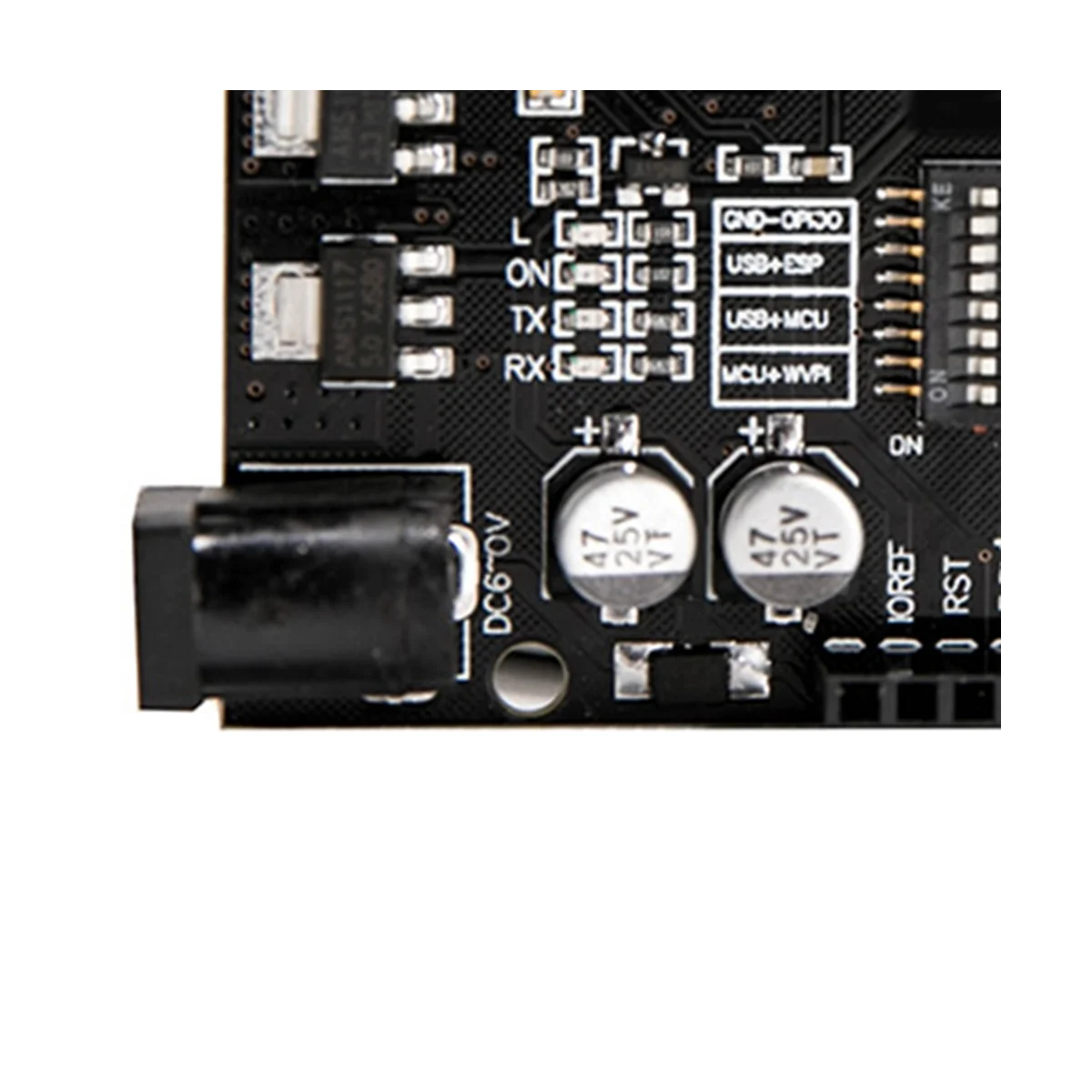 Placa do desenvolvimento apropriada para acessórios eletrônicos do conjunto, Wi-Fi, Unor3, Atmega328P, Esp8266, memória 32Mb, USB-TTL, Ch340G