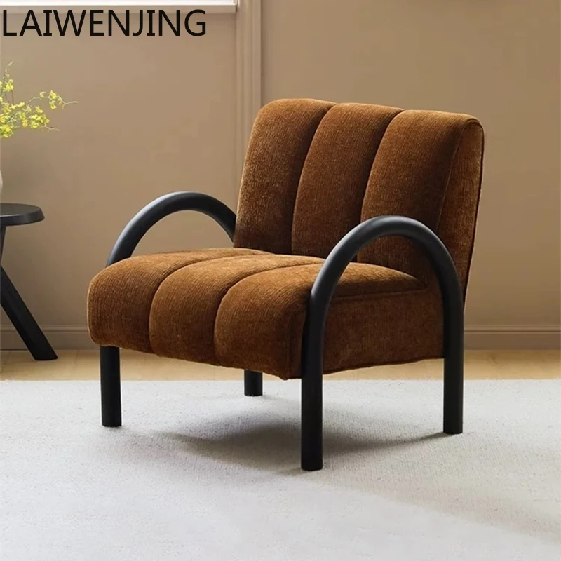 

SGF medieval style wabi sabi single sofa chair retro home back chair