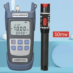 FTTH Fiber Optic Tool Kit, VFL Fiber Optical Power Meter, 70 ~ + 10dBm, 1-50MW Optional VFL, Fiber Optic Test Pen