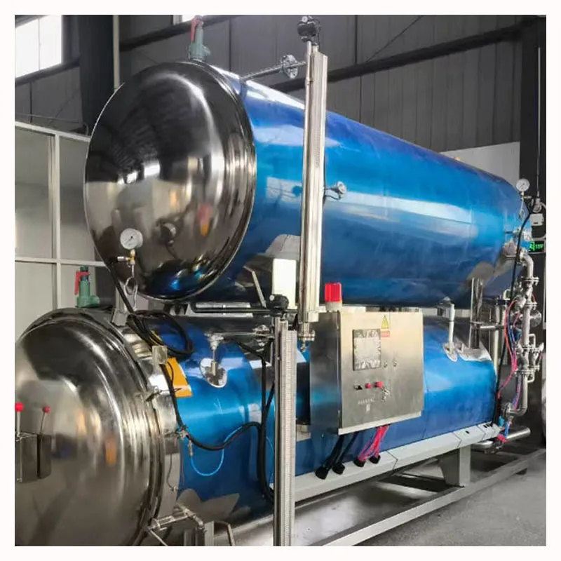 Industrial High Temperature Autoclave Steam Spray Water Bath Sterilization Kettle with Pump Distillation Kettle Customized