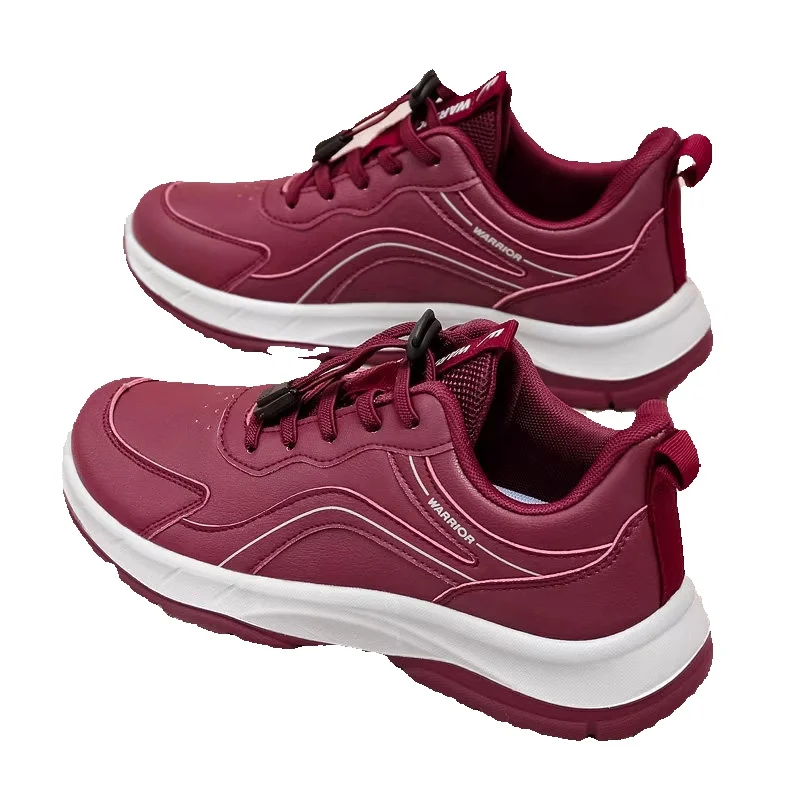 Comfortable Leather Walking Shoes For Women And Elderly_voghion.com