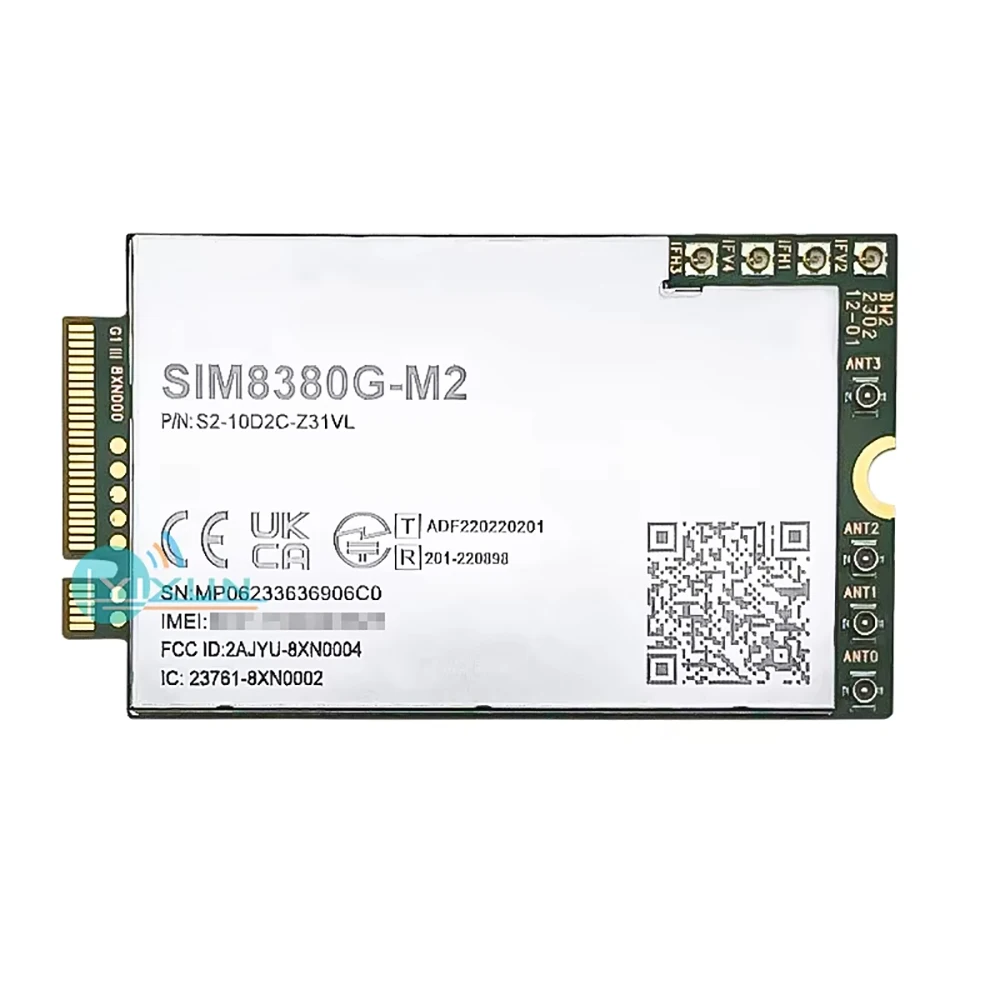 

Новый многодиапазонный 5G mmWave модуль SIM8380G-M2 R16 NSA/SA Sub-6G, совместимый с SIM8300G, SIM8202G, RM530N-GL, FM350-GL, RM510Q-GL