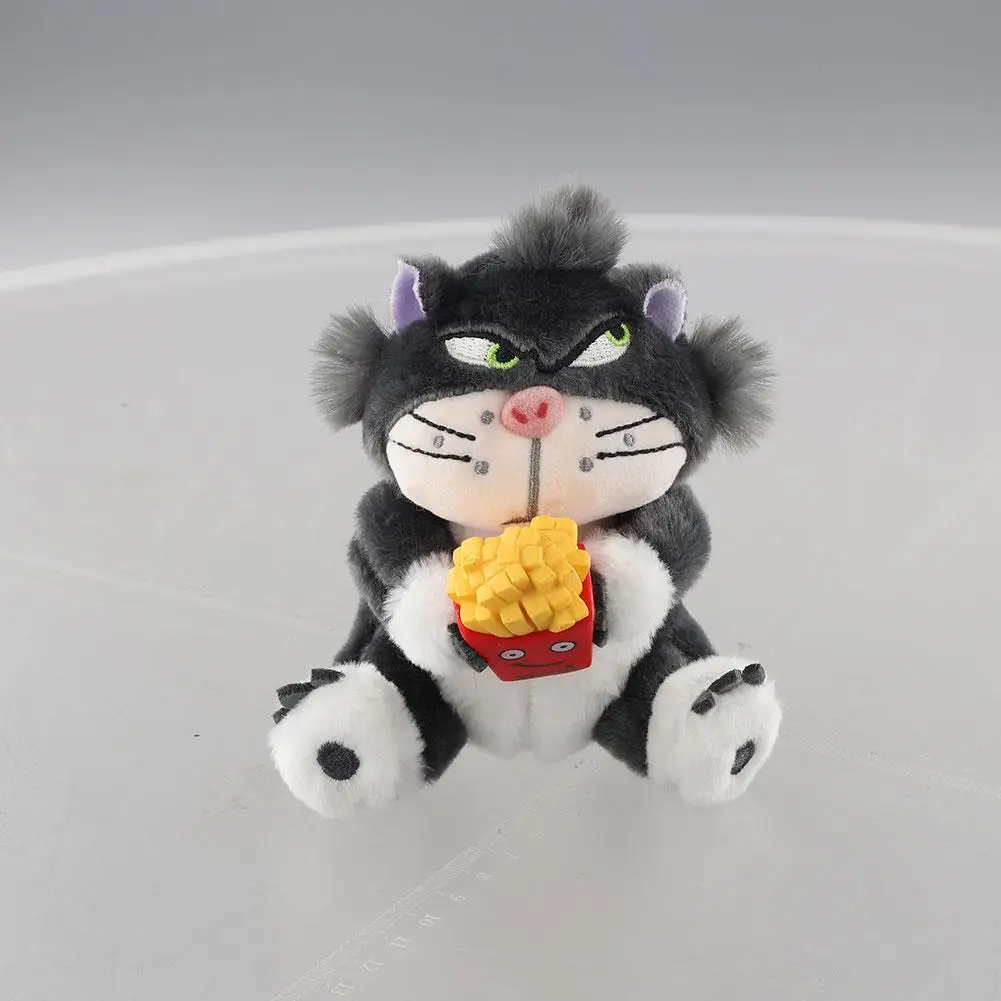 Cute Plush Kitten Car Ornaments Auto Interior Easy Installation Decorative Embellishments Plush Toys Personalized Auto Interior