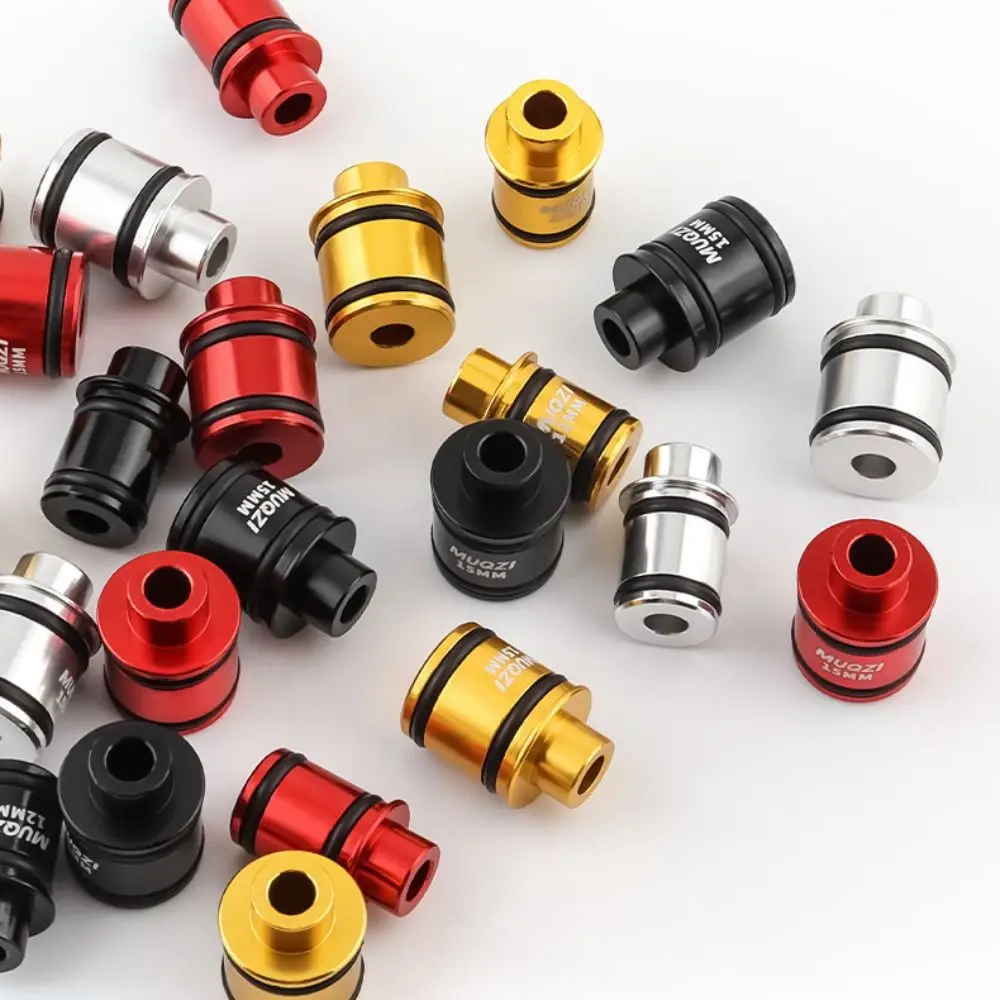 2Pcs Bike Hub Thru Axle Conversion QR Adapter 15mm/12mm Thru Axle to 9mm Aluminum Alloy Stable Quick Release Bike Hub Converter