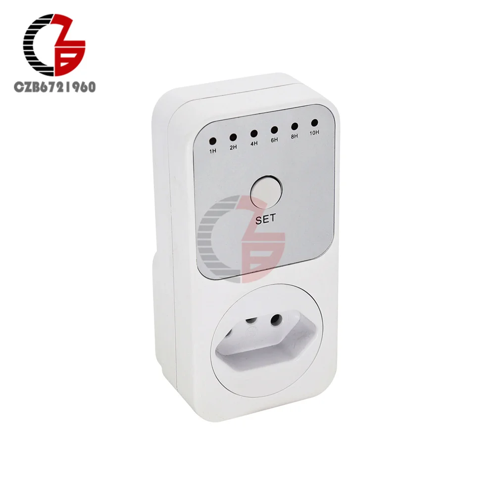 AC 220V Intelligent Timer Socket Timer Switch Countdown Electronic Timer Switch Controller Smart Control Plug-In For Smart Home