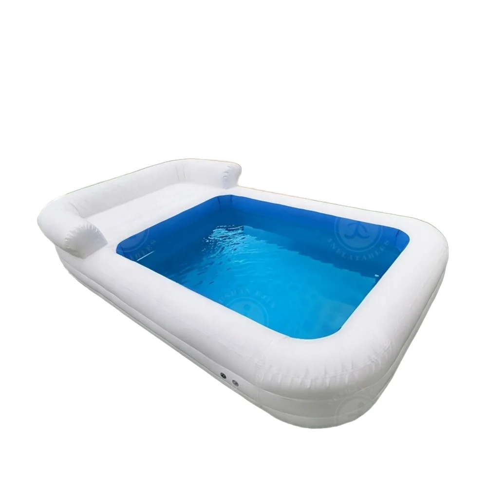 OEM ODM Large Size Inflatable Swimming Pool Thickened PVC Material Indoor Outdoor Pool for Adult Children Family Use