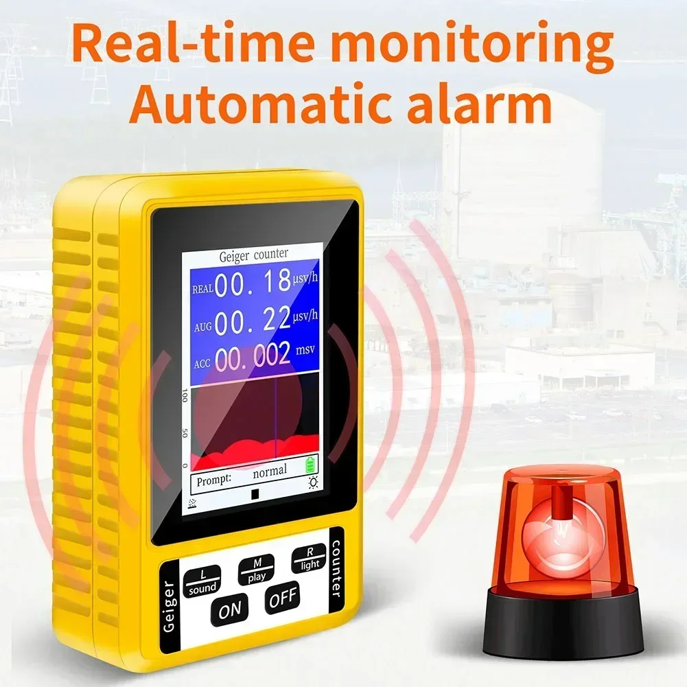 

Nuclear Radiation Detector Digital Radiation Detector For Home Safety Checks Battery Operated Radiation Detector