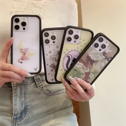 Wildflower 3D Animal skunk Fox custodia per telefono simpatico cartone animato per iPhone 15 14 13 Pro Max 15 Pro Max 12 16 Pto Max WF Cover antiurto