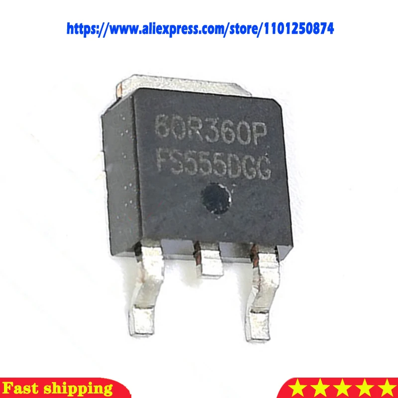 10pcs IPD60R360P TO-252 60R360P IPD60R360 TO252 60R360Q 60R360  TO-252