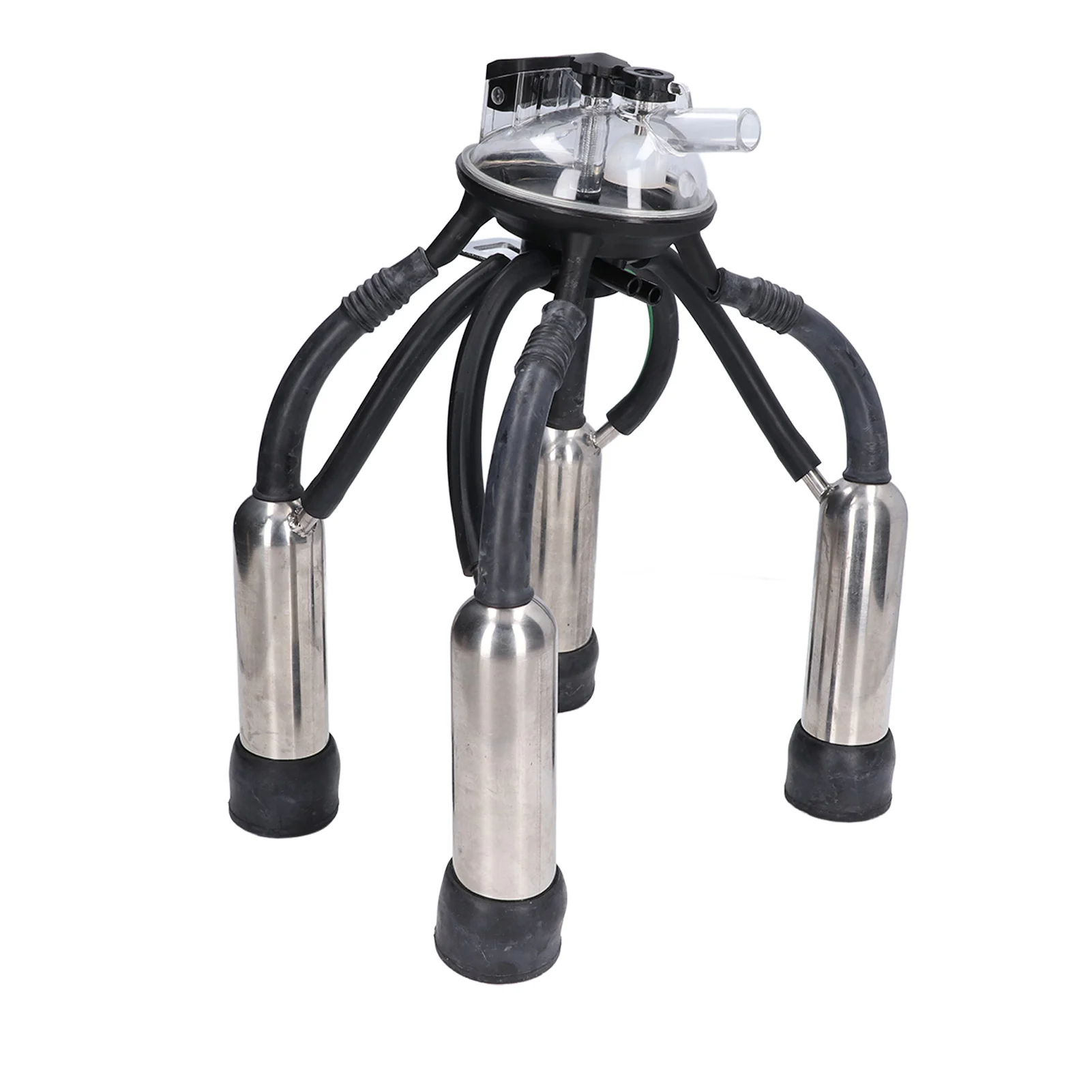 

Cow Milking Cluster Silicone Stainless Steel Rustproof Cup Set for Vacuum Pump Milk Machine