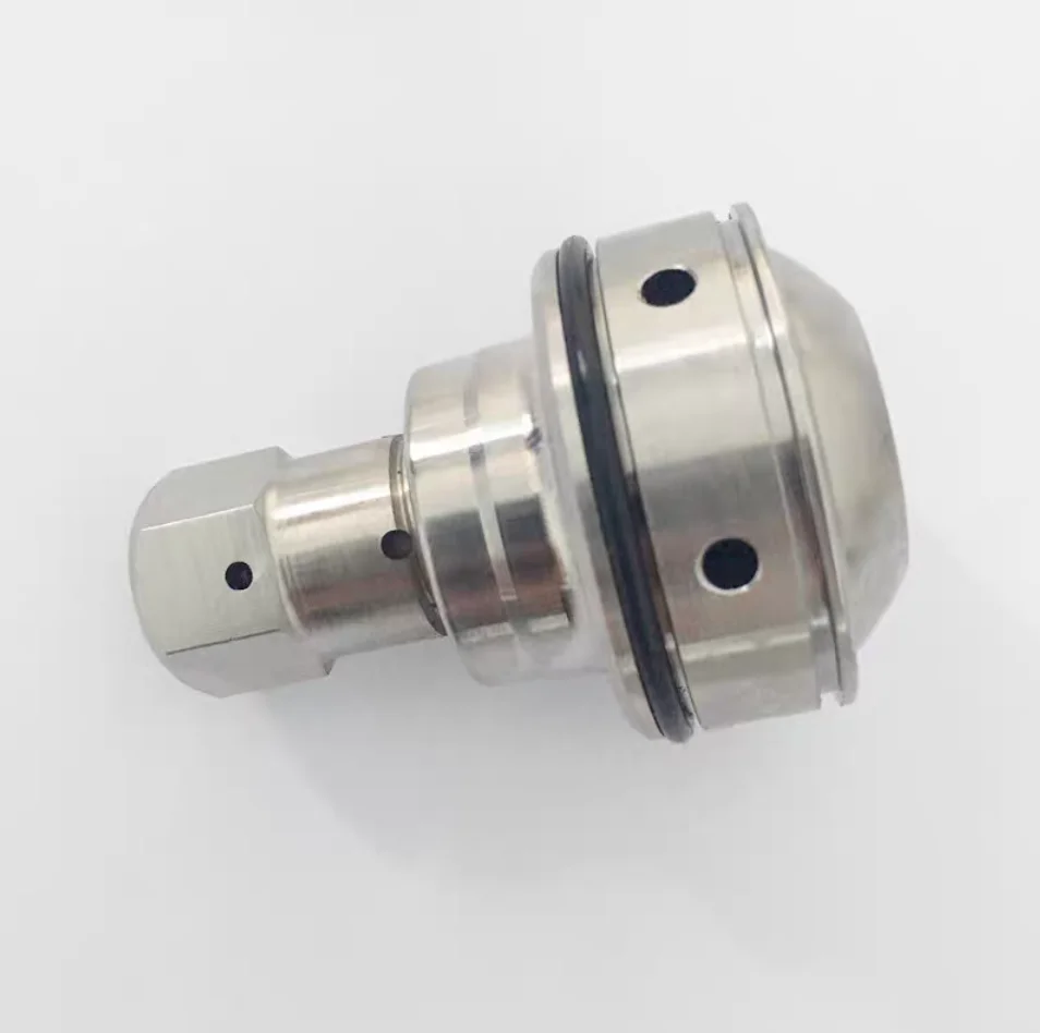 Direct-drive pump waterjet check valve body assembly, high-pressure pump accessory; check valve body assembly 013385-11.