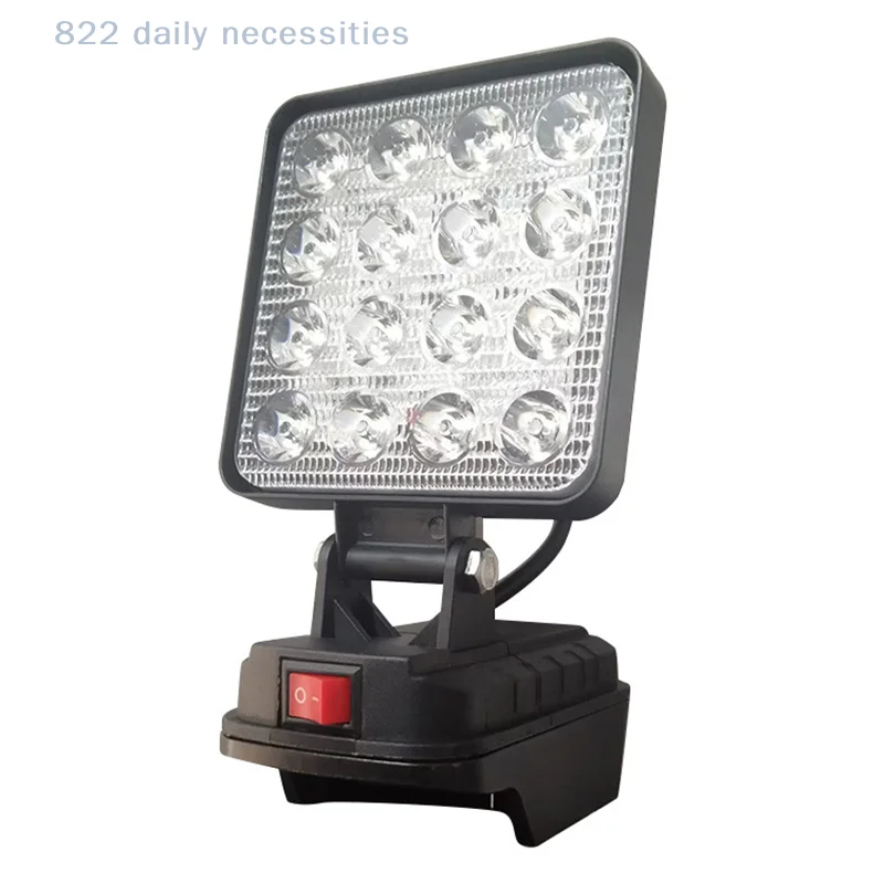

Led Light For Battery 4In Portable Spotlight Cordless Outdoor Work Fishing Handheld Emergency ToolLight No Battery No USB